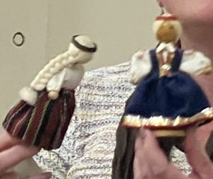 Latvian cultural dolls - Ros