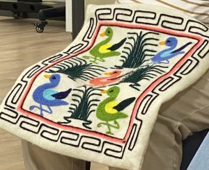 Lake Titicaca in sth America cushion cover memory