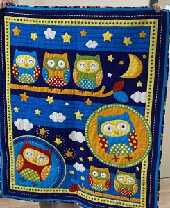 Jill children’s panel quilt
