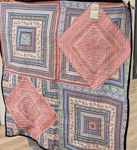 Back of quilt