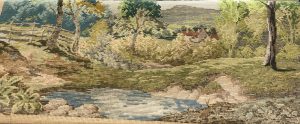 Annie commenced in 1986 and did 3/4 of the tapestry until life caught up her