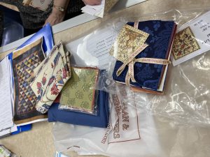 Karen bought fabric in Amsterdam in 2009 but has not commenced yet - she bought Tree of Life panel for Centre block
