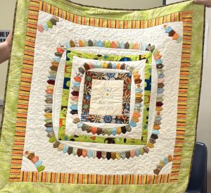 Pamela Ross donated quilts